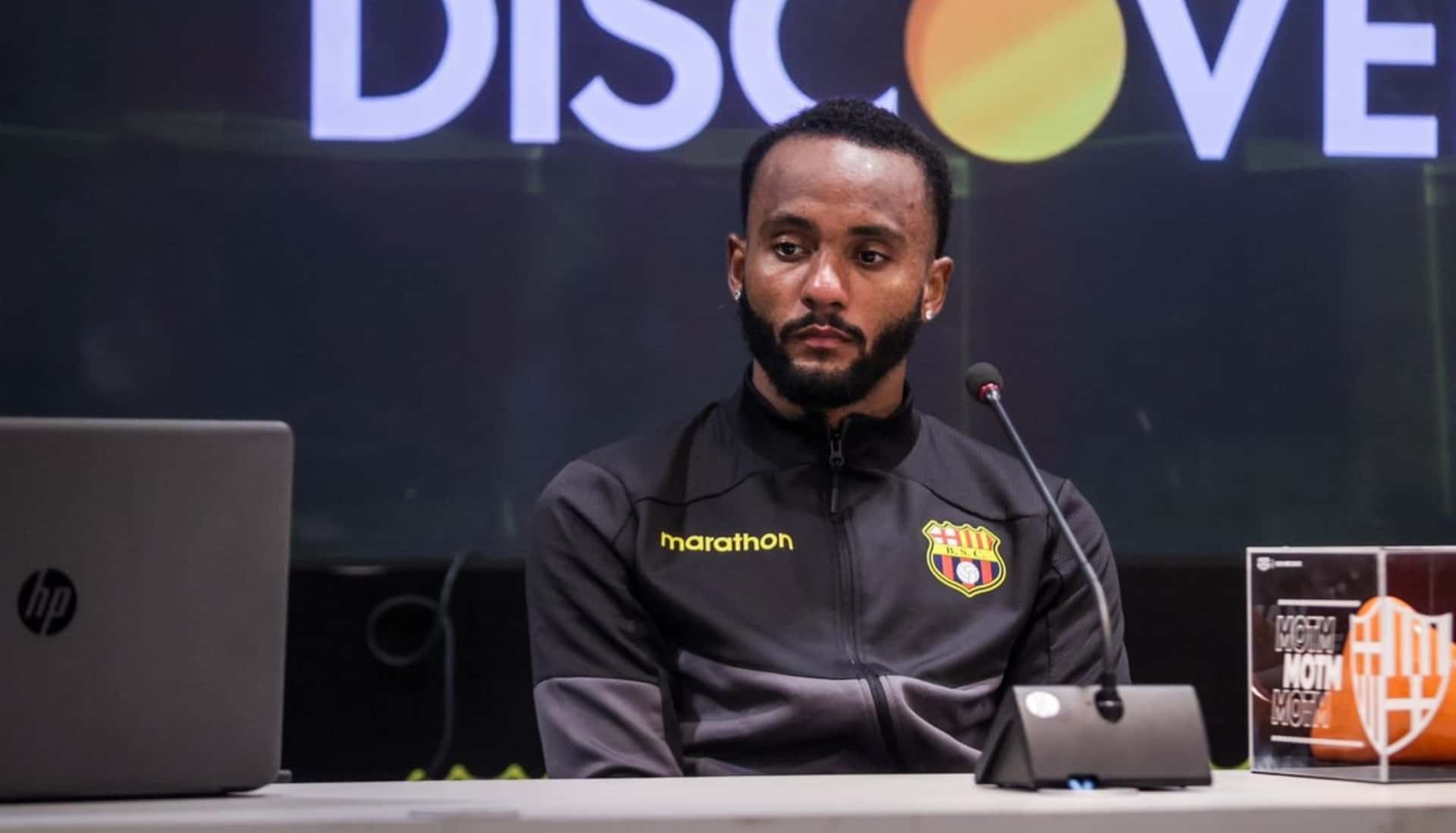 El jugador de Barcelona SC fue parte del blooper de la jornada con Barcelona SC