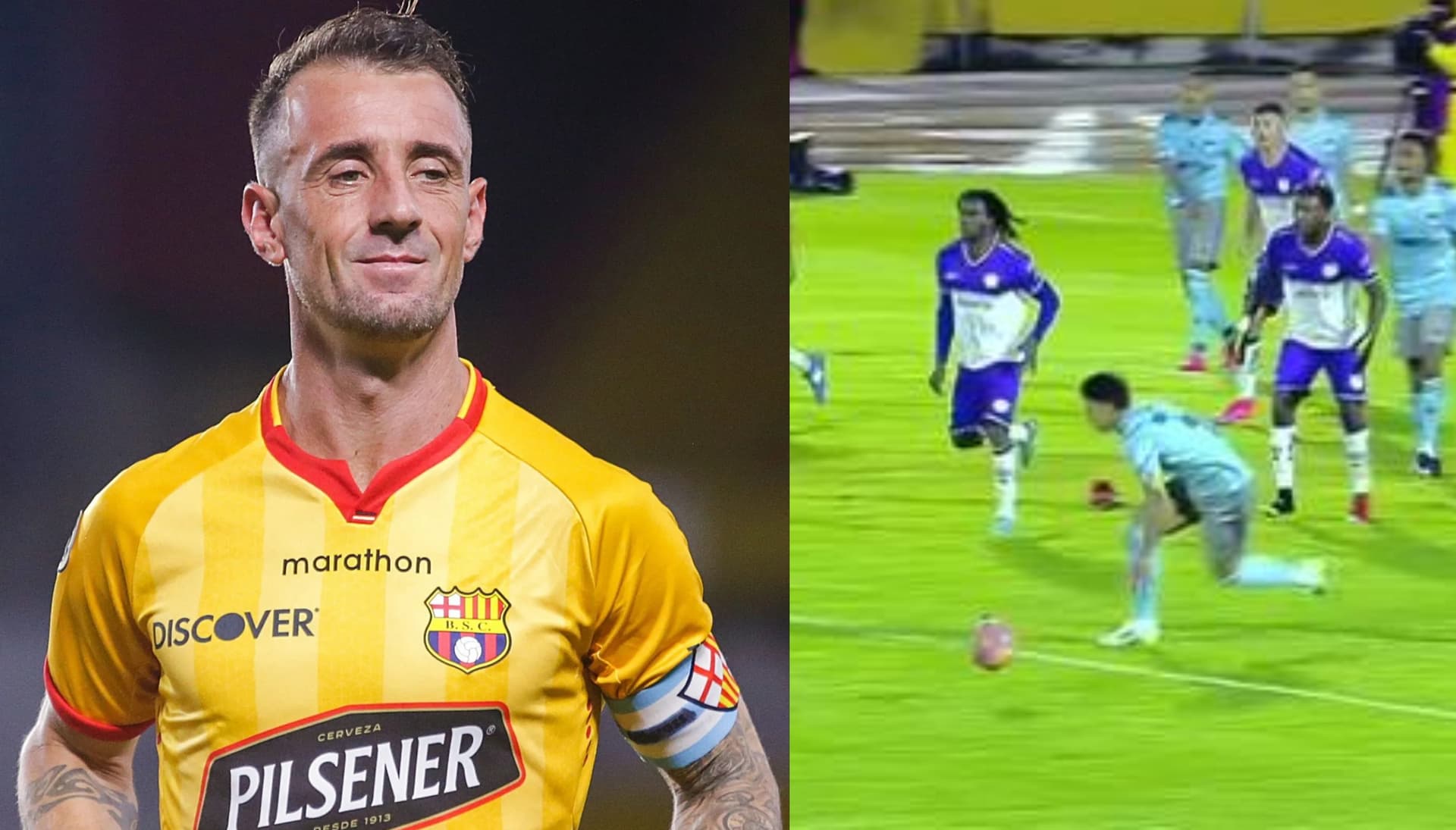 El jugador de Barcelona SC se pronunció mediante las redes sociales