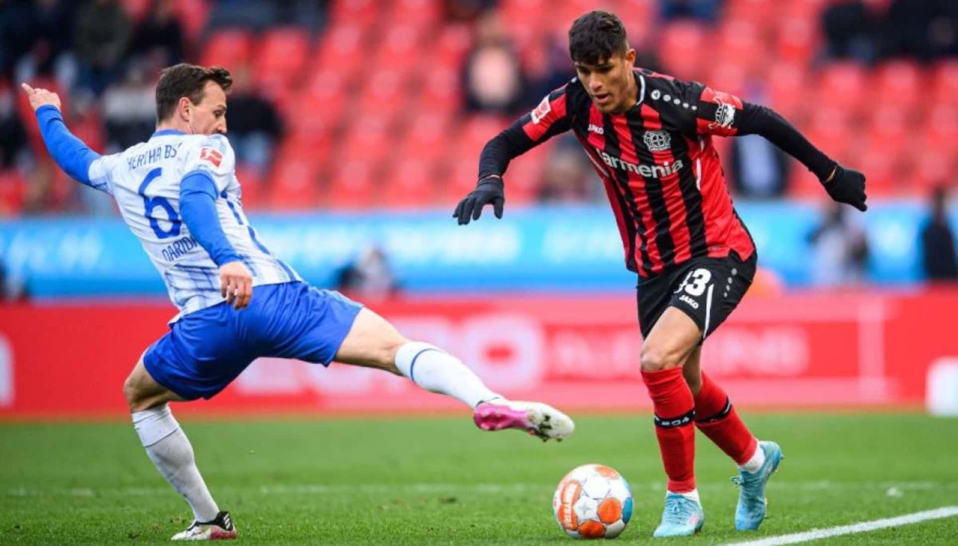 El jugador del Bayer Leverkusen recibió una mala noticia para el siguiente partido por Bundesliga