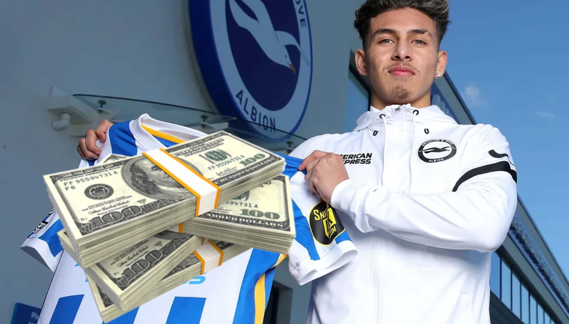 El jugador del Brighton tiene un nuevo precio millonario
