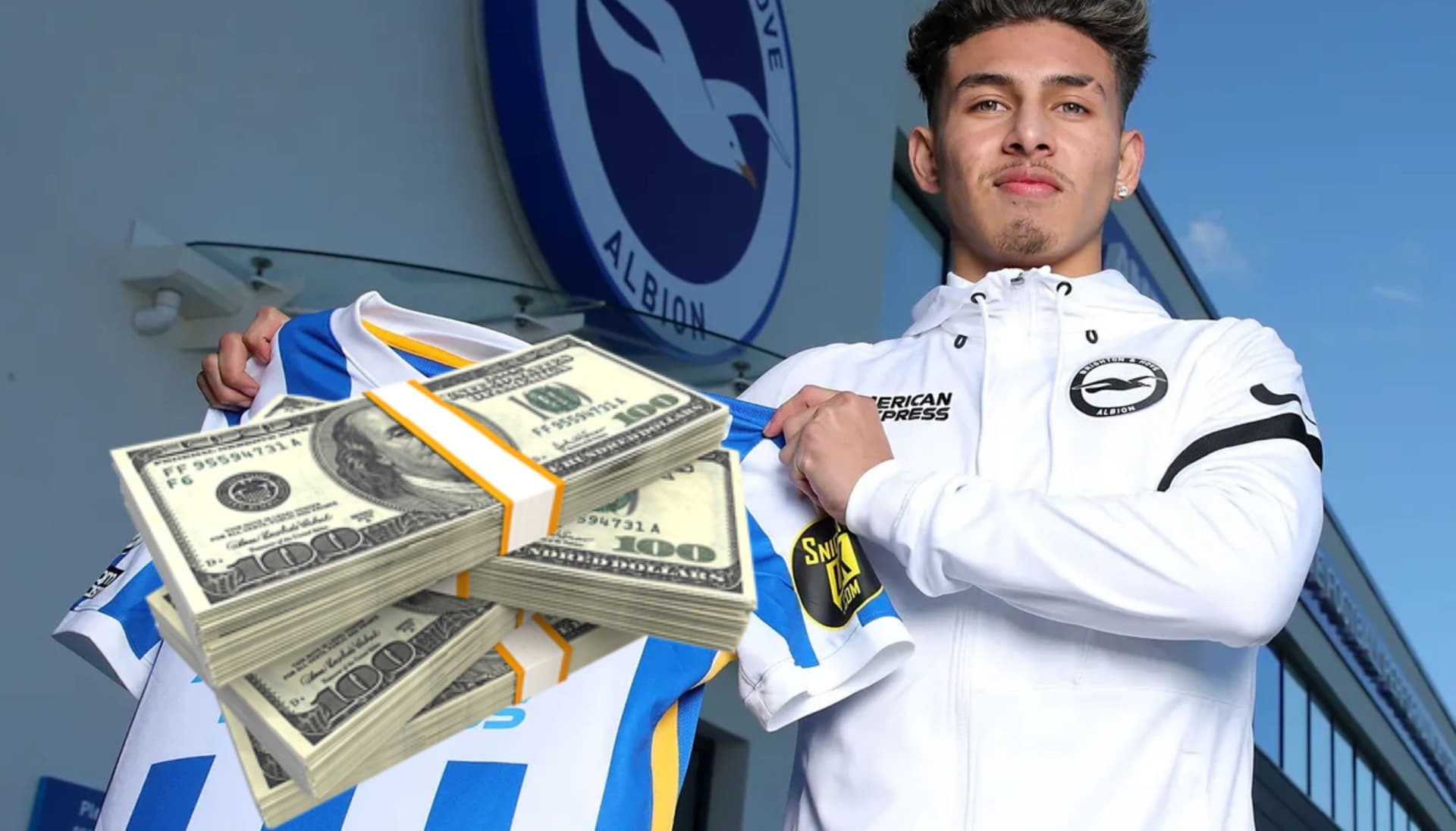 El jugador del Brighton tiene un nuevo precio millonario