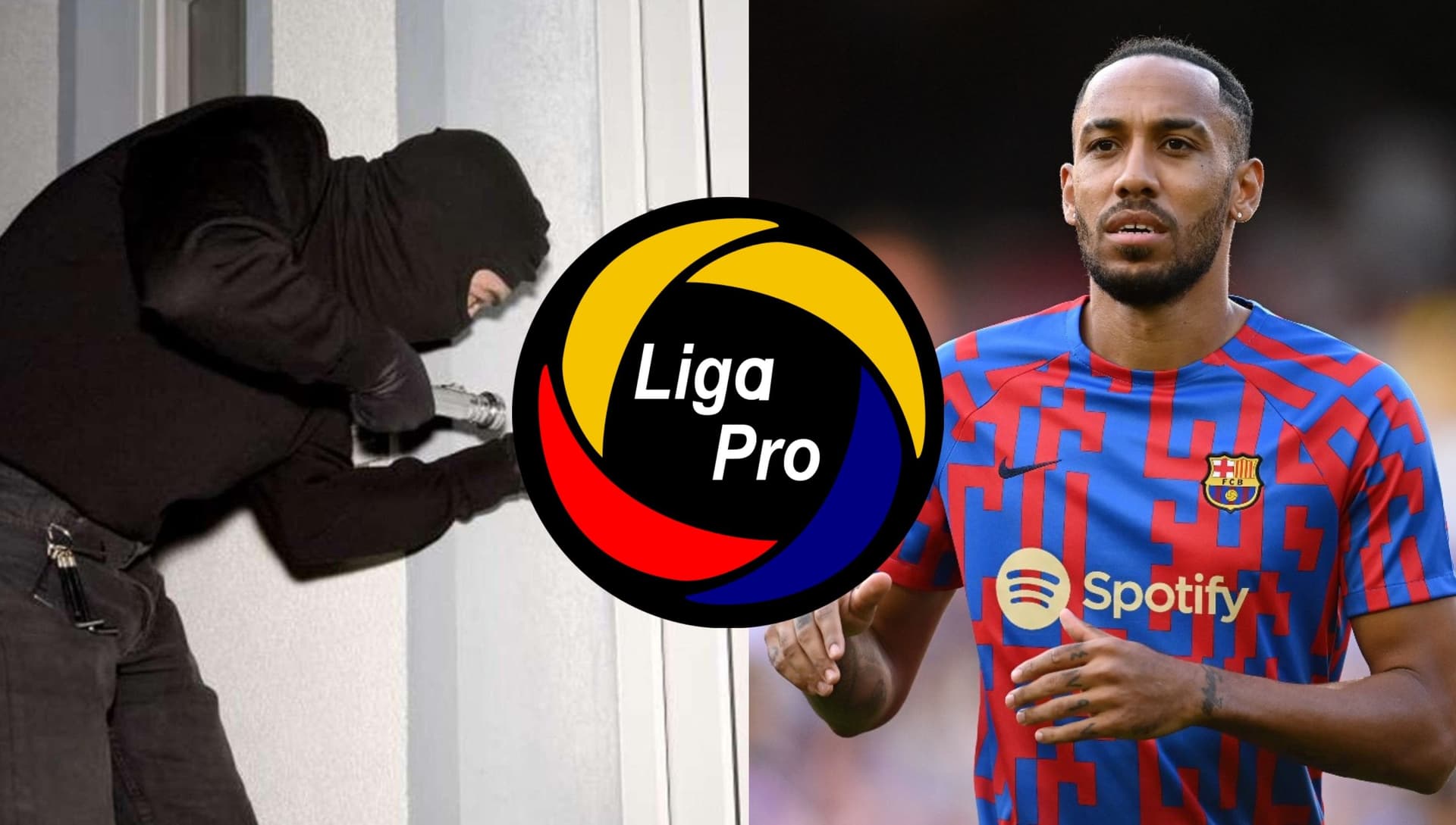 El jugador del FC Barcelona fue asaltado, en la Liga Pro pasó lo mismo con un jugador