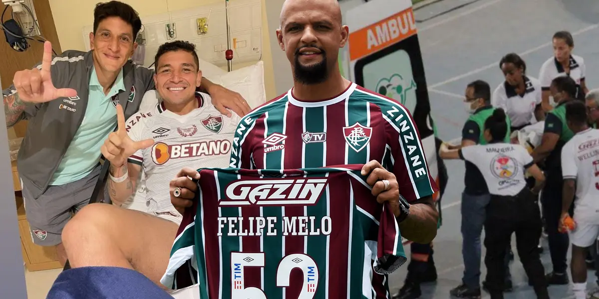 El jugador del Fluminense estuvo inconsciente luego de un fuerte choque contra el golero de Botafogo