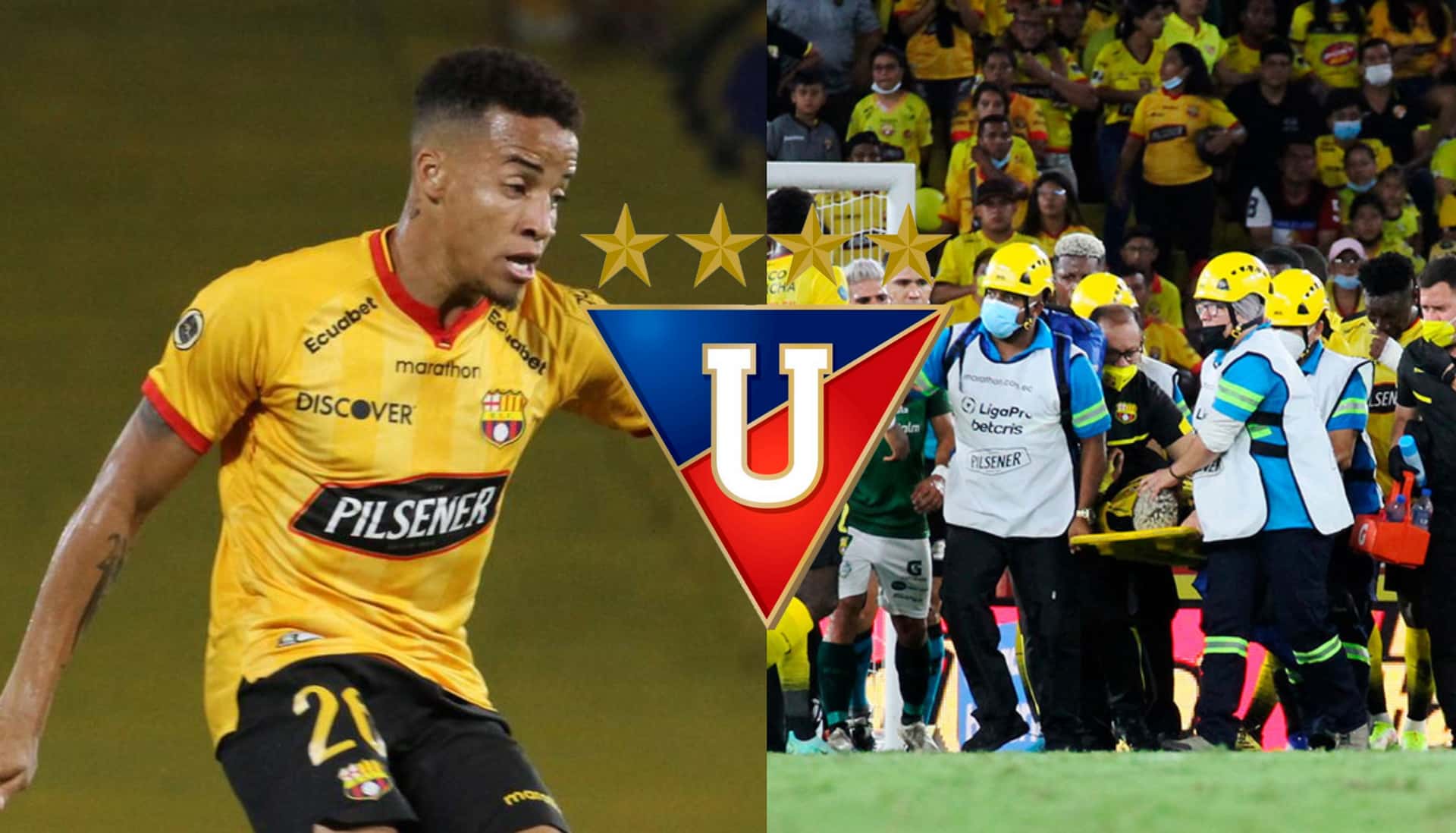 El jugador del 'Ídolo' sufrió un fuerte golpe y se confirmó el tiempo que estará fuera de las canchas