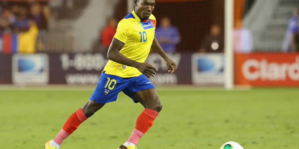 El jugador ecuatoriano también es recordado por su paso en México