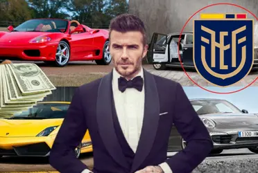 El jugador ecuatoriano que se dio un lujo a lo David Beckham con un carro de lujo y que pocos pueden adquirir por su costo