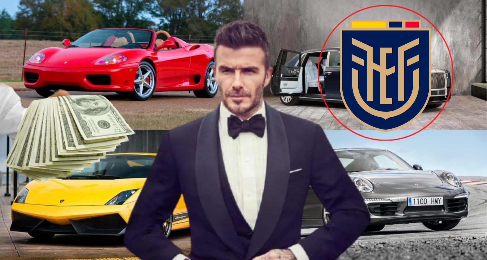 El jugador ecuatoriano que se dio un lujo a lo David Beckham con un carro de lujo y que pocos pueden adquirir por su costo