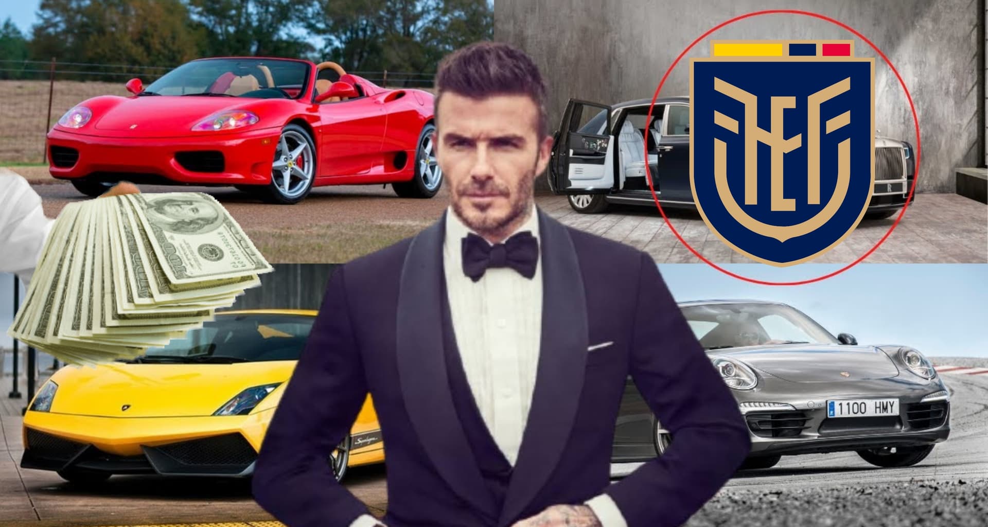 El jugador ecuatoriano que se dio un lujo a lo David Beckham con un carro de lujo y que pocos pueden adquirir por su costo