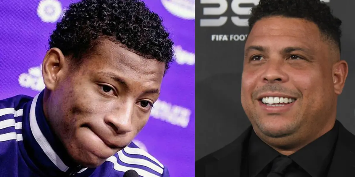 El jugador ecuatoriano recibió una mala noticia por parte de Ronaldo Nazario