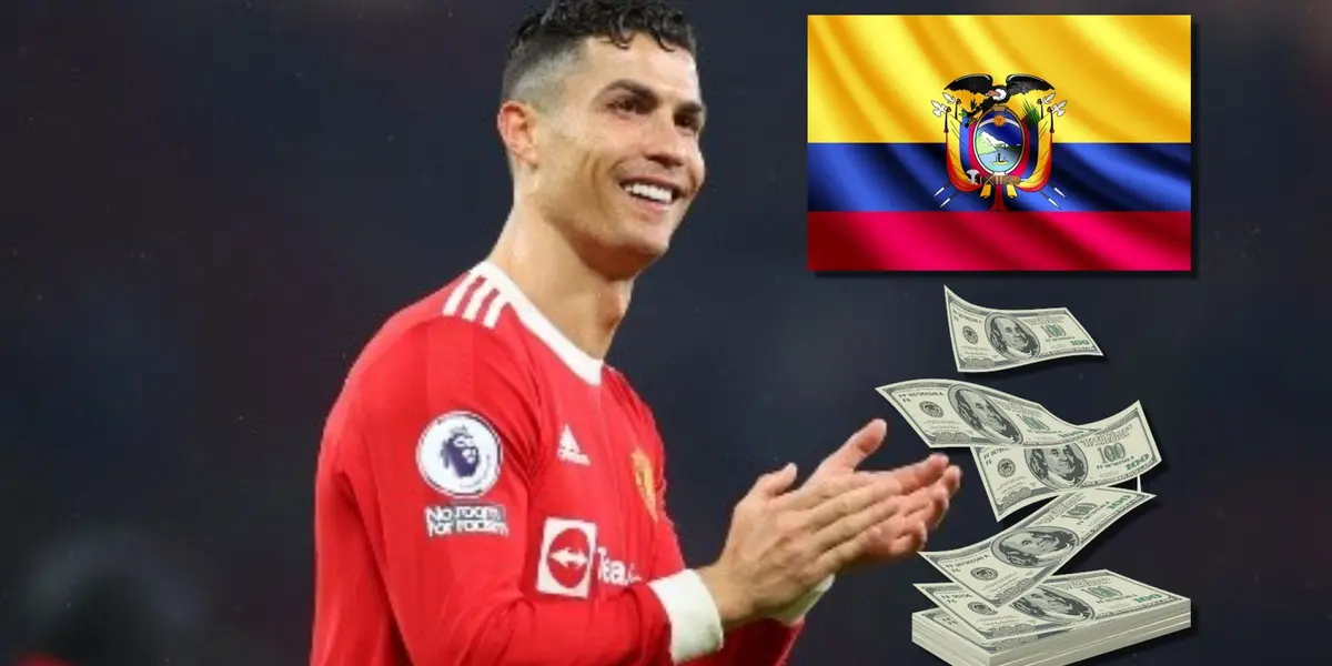 El jugador ecuatoriano se ganó el respeto de Cristiano Ronaldo por su estilo de juego, ahora mira lo que hace donde gana 300 dólares