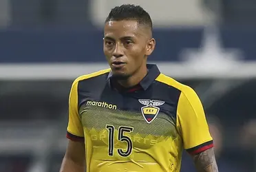 El jugador ecuatoriano no terminó bien con Liga de Quito