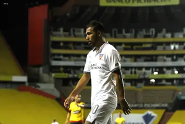 El jugador ecuatriano tuvo un buen partido con Liga de Quito