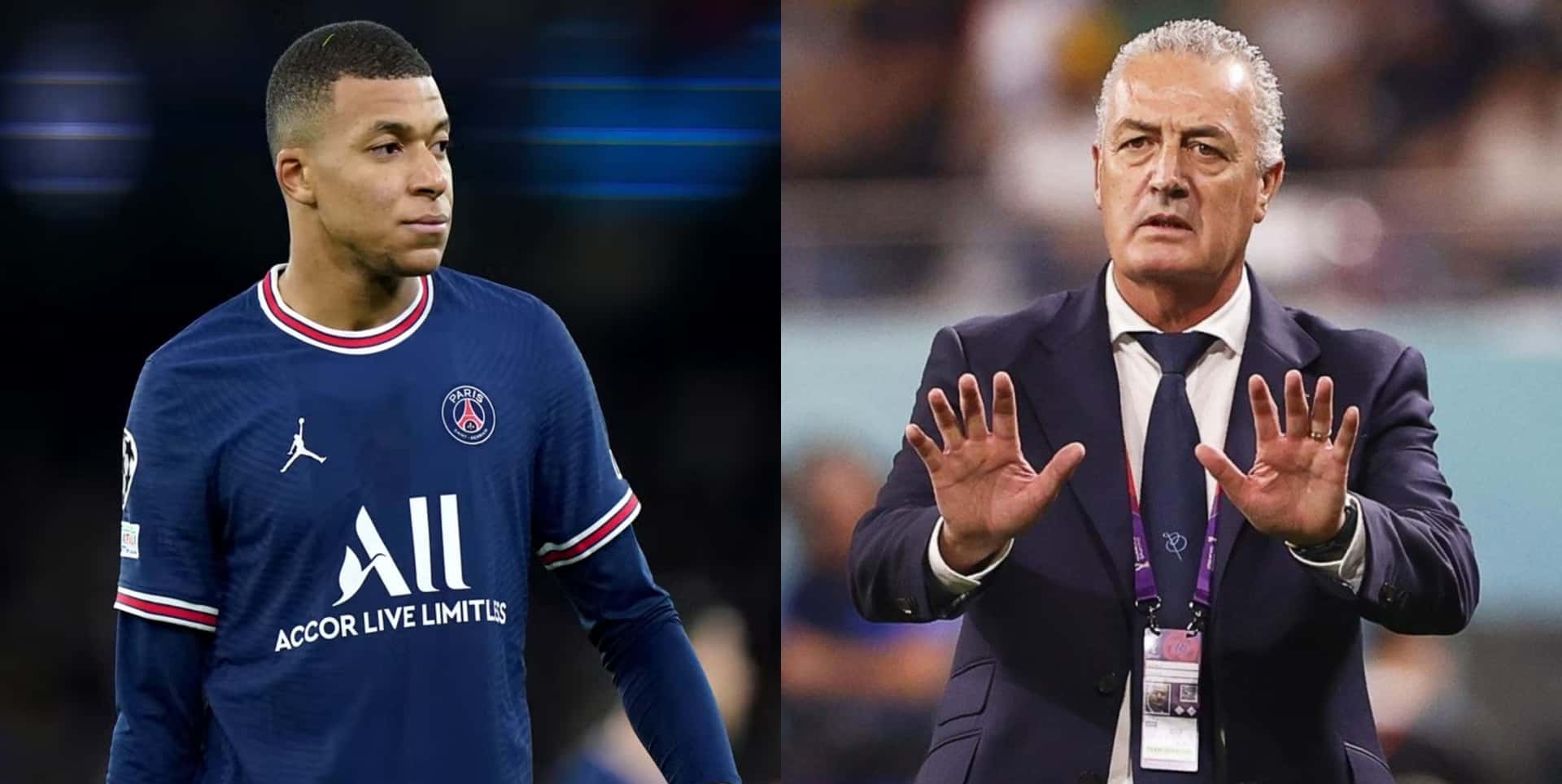 El jugador es comparado con Kylian Mbappé por su físico