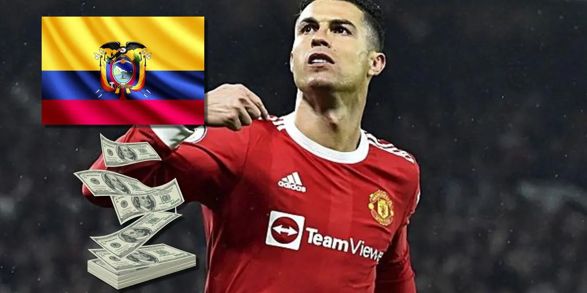 El jugador es de los más caros en Ecuador y un equipo en Europa lo quiere, al igual que a Cristiano Ronaldo que no la pasa bien en Manchester United