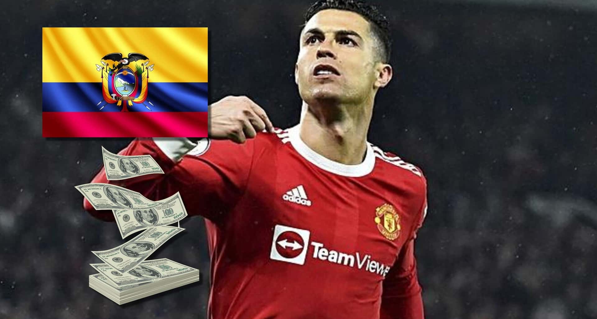 El jugador es de los más caros en Ecuador y un equipo en Europa lo quiere, al igual que a Cristiano Ronaldo que no la pasa bien en Manchester United