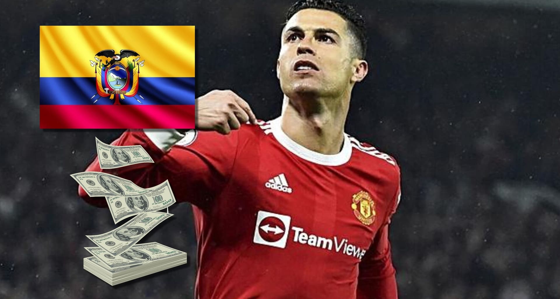 El jugador es de los más caros en Ecuador y un equipo en Europa lo quiere, al igual que a Cristiano Ronaldo que no la pasa bien en Manchester United
