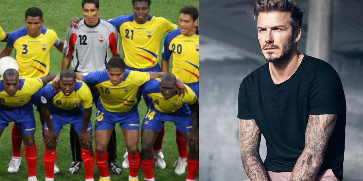 El jugador es uno de los históricos de la Selección Ecuatoriana, ahora apareció luciendo ternos de alta gama como los que ocupa David Beckham