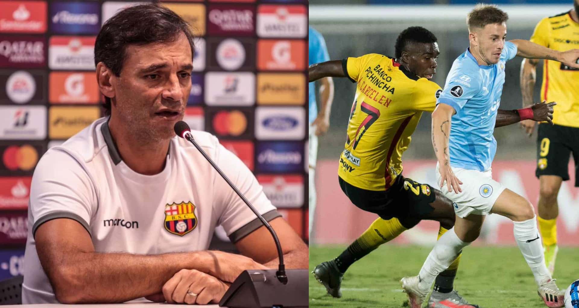 El jugador es uno de los más criticados en Barcelona SC y Fabián Bustos puede darle la titularidad