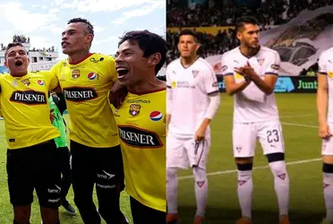 El jugador estuvo en Liga de Quito y Barcelona SC, considera que no hay un punto de comparación entre ambos porque uno es gigante