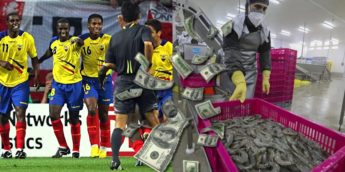 El jugador estuvo presente en un Mundial con la Selección Ecuatoriana y tras su retiro del fútbol se metió en el negocio de las camaroneras donde le va bien