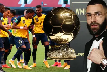 El jugador francés ganó el Balón de Oro, pero en su momento un ecuatoriano lo anuló