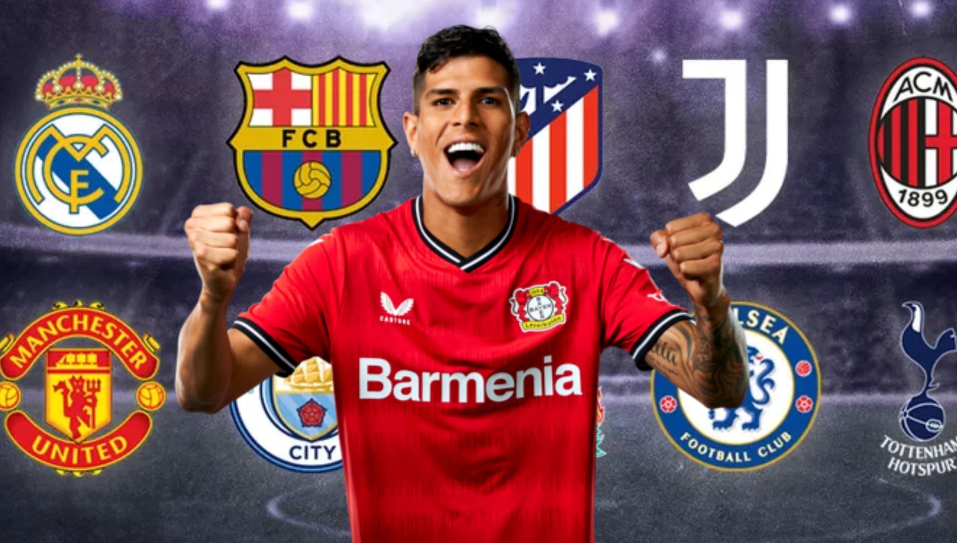 El jugador fue presentado oficialmente en el primer equipo de un grande de Europa