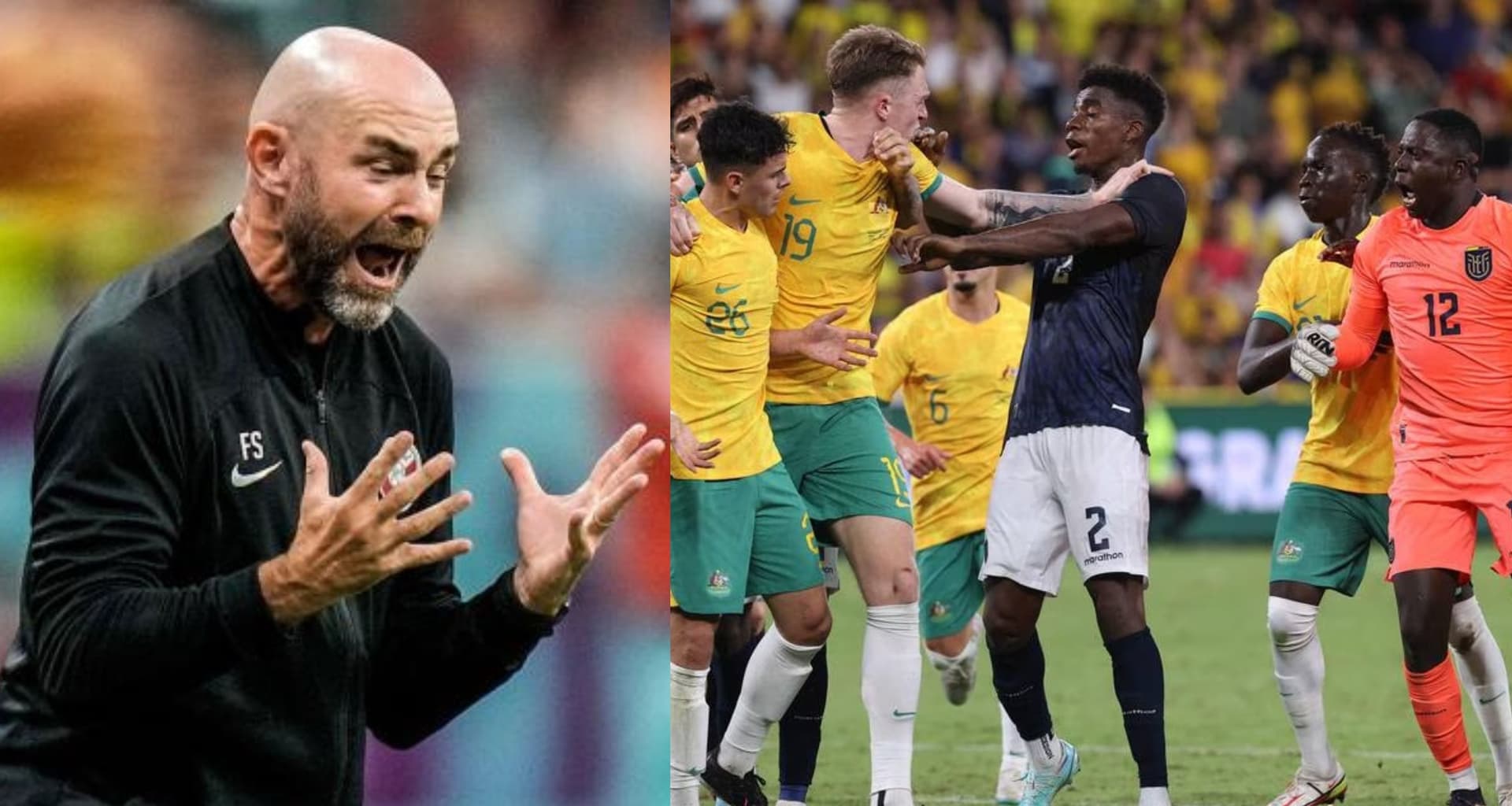 El jugador fue suplente en el segundo partido contra Australia