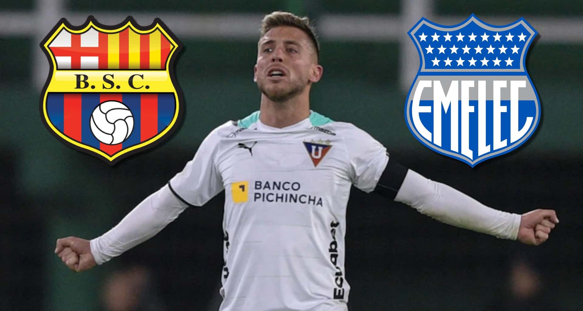 El jugador fue uno de los fichajes que más quería Emelec y Barcelona SC, pero Liga de Quito lo firmó para el 2023