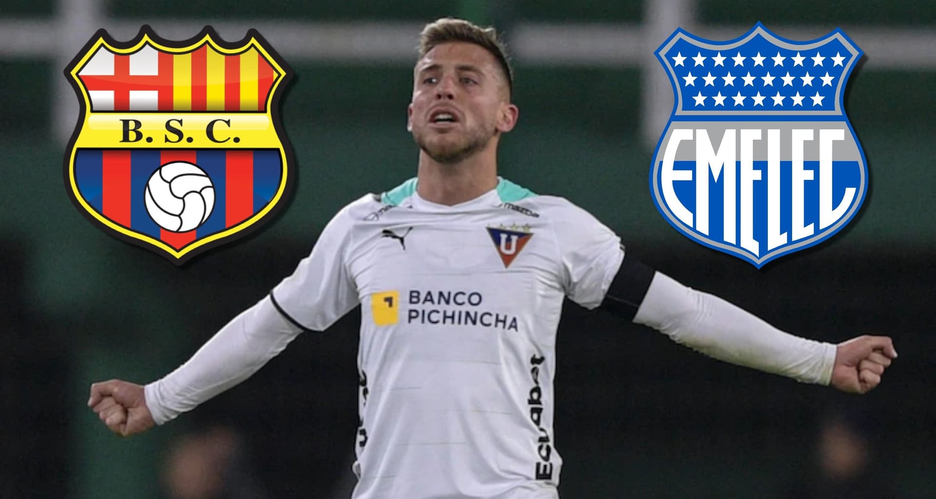 El jugador fue uno de los fichajes que más quería Emelec y Barcelona SC, pero Liga de Quito lo firmó para el 2023
