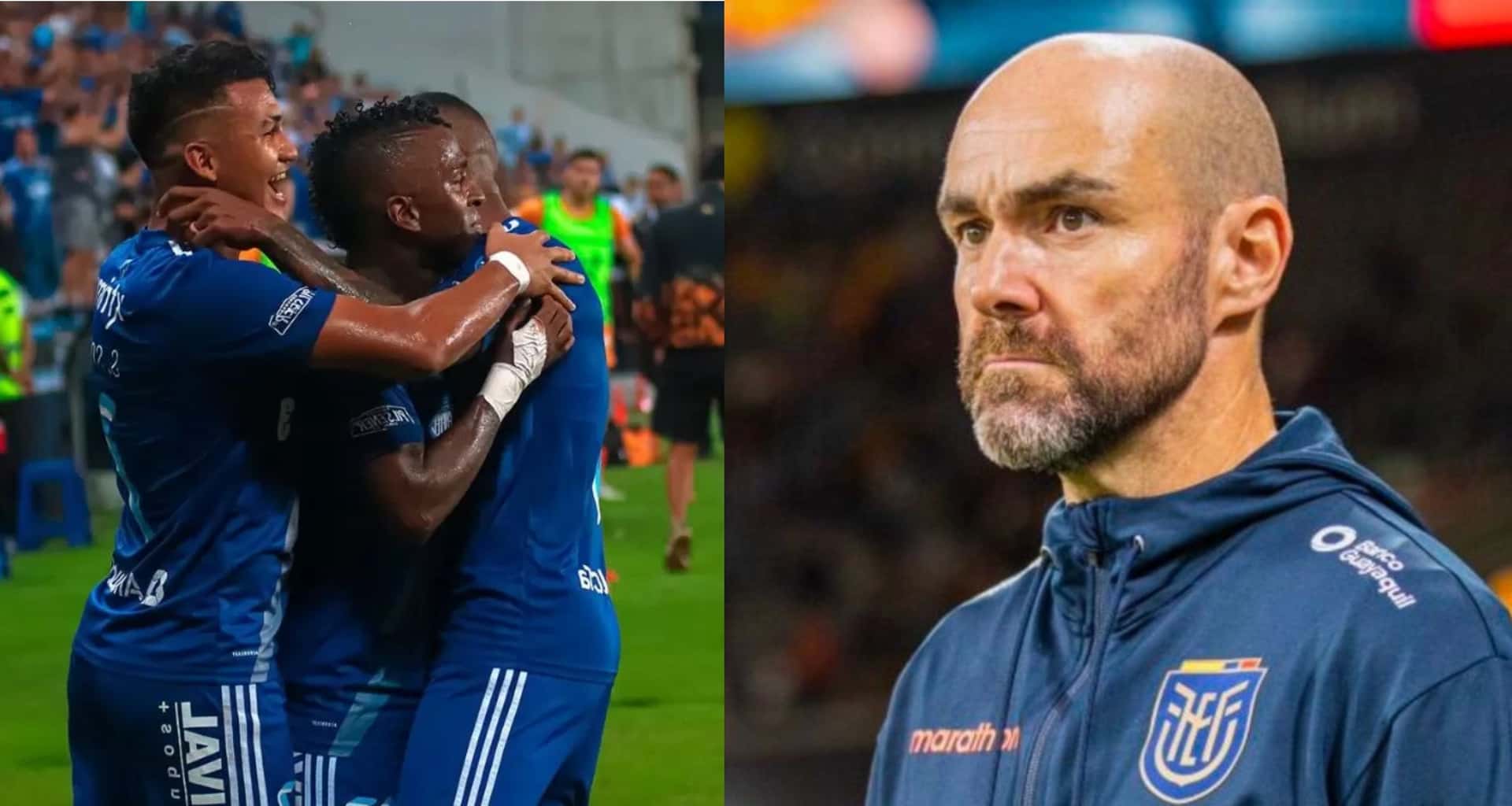 El jugador fue visitado por Félix Sánchez en las inmediaciones de su equipo