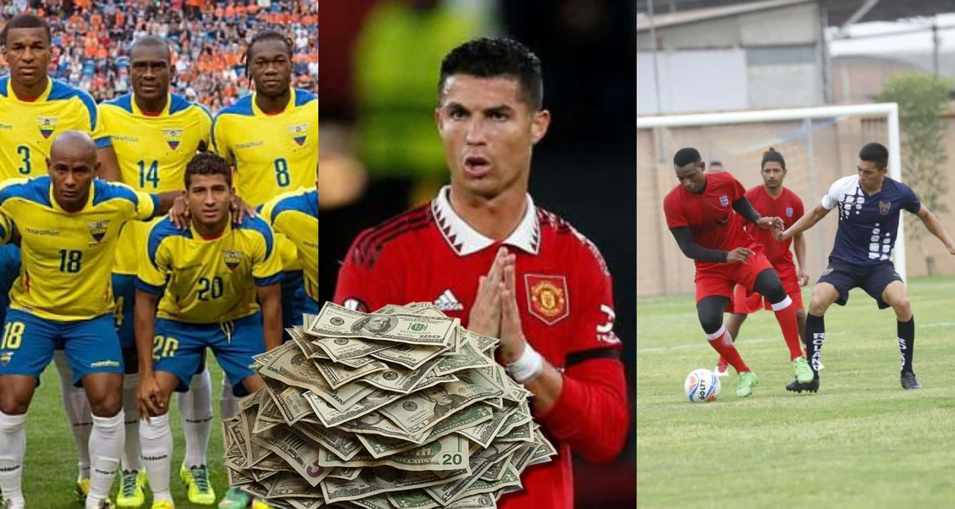 El jugador ganó miles de dólares y estuvo en la palestra con Cristiano Ronaldo, pero ahora su vida dio un giro y está en el amateur