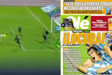El jugador de Gualaceo, Diego Ávila se mandó un gol de escorpión que hasta en Argentina se sorprendieron