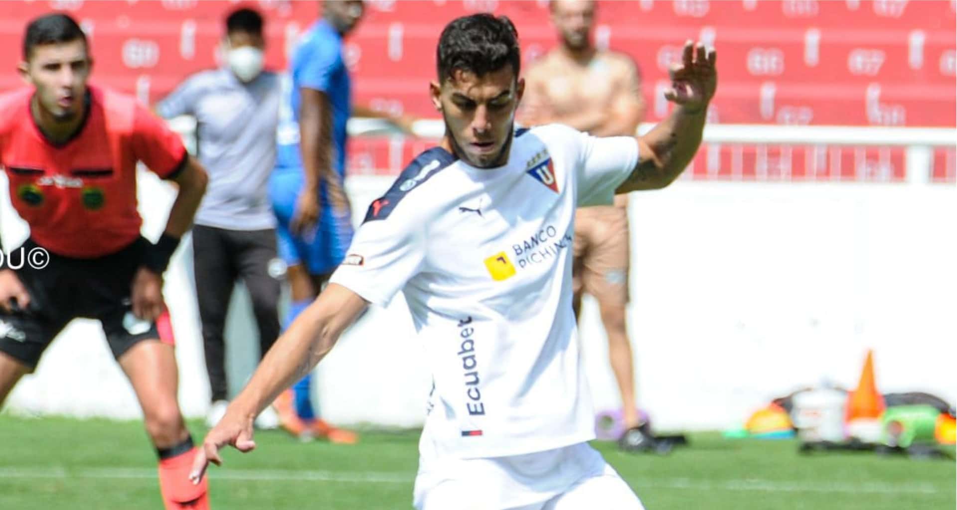 El jugador en la Noche Blanca evidenció el mismo problema que tenía en Barcelona SC
