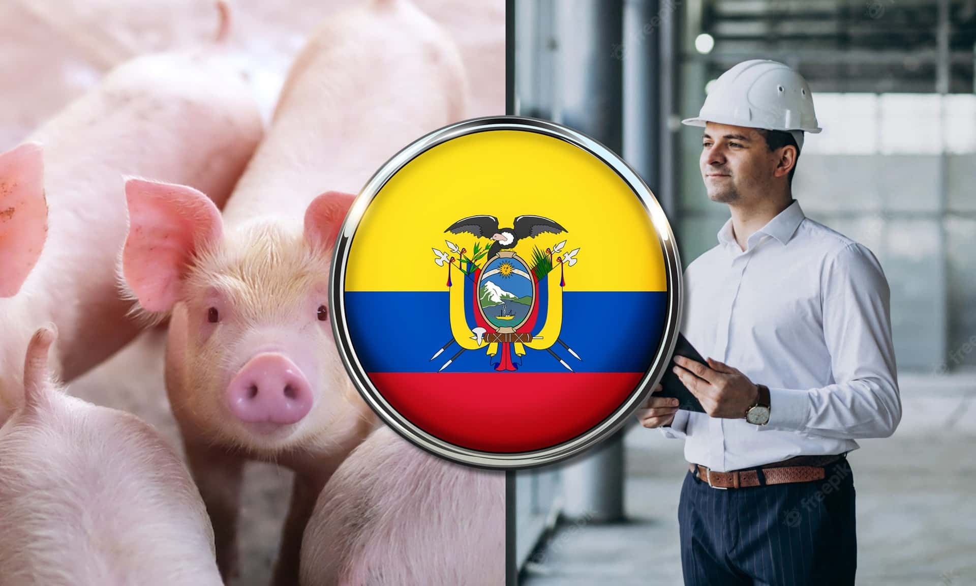 El jugador de la selección ecuatoriana hoy cría cerdos gracias a la finca que se compró por el Mundial
