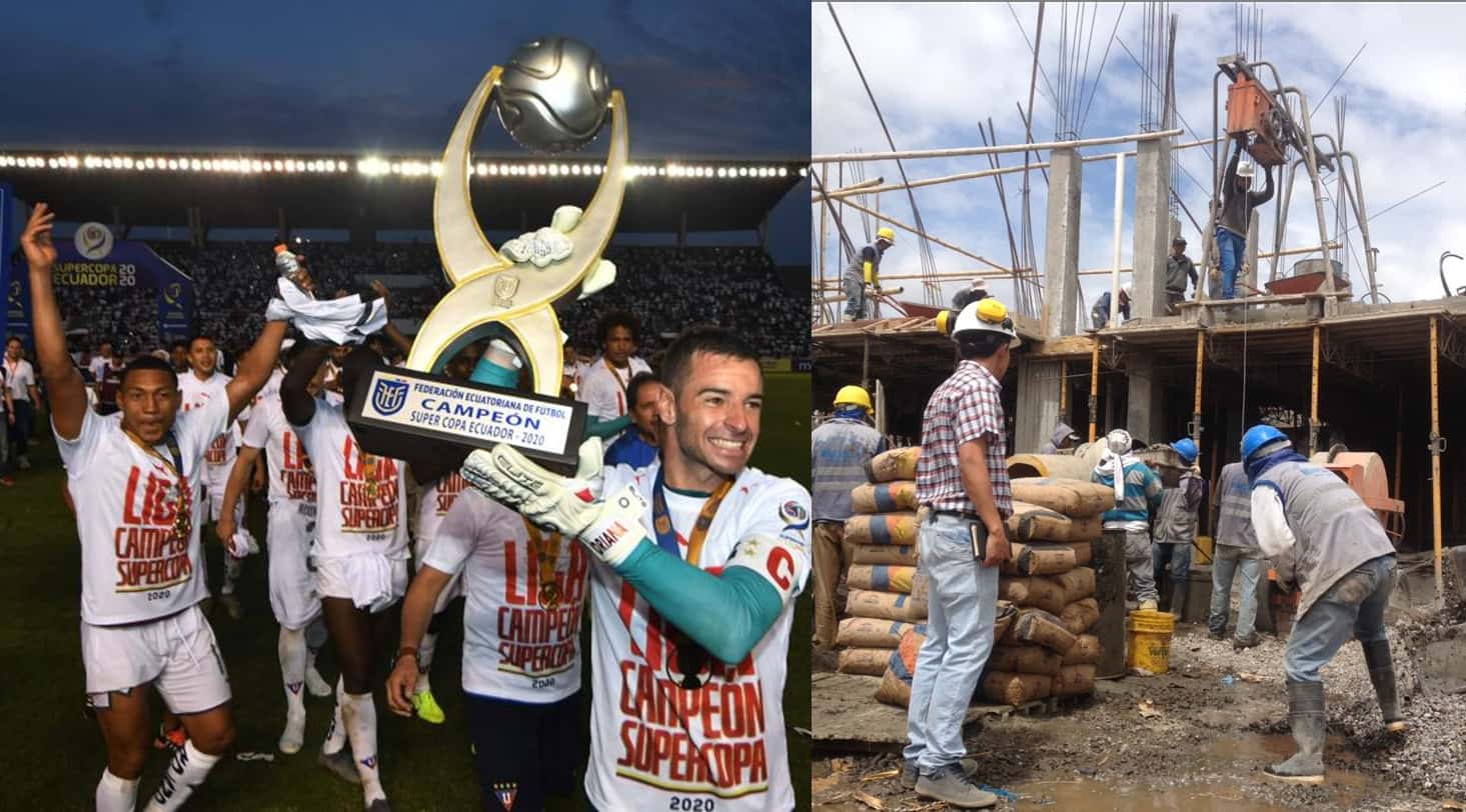 El jugador de LDU tuvo años muy duros y trabajaba como constructor para poder ganar dinero e ir a entrenar