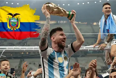 El jugador le ganó la final a Lionel Messi y ahora es uno de los fijos en la Selección Ecuatoriana