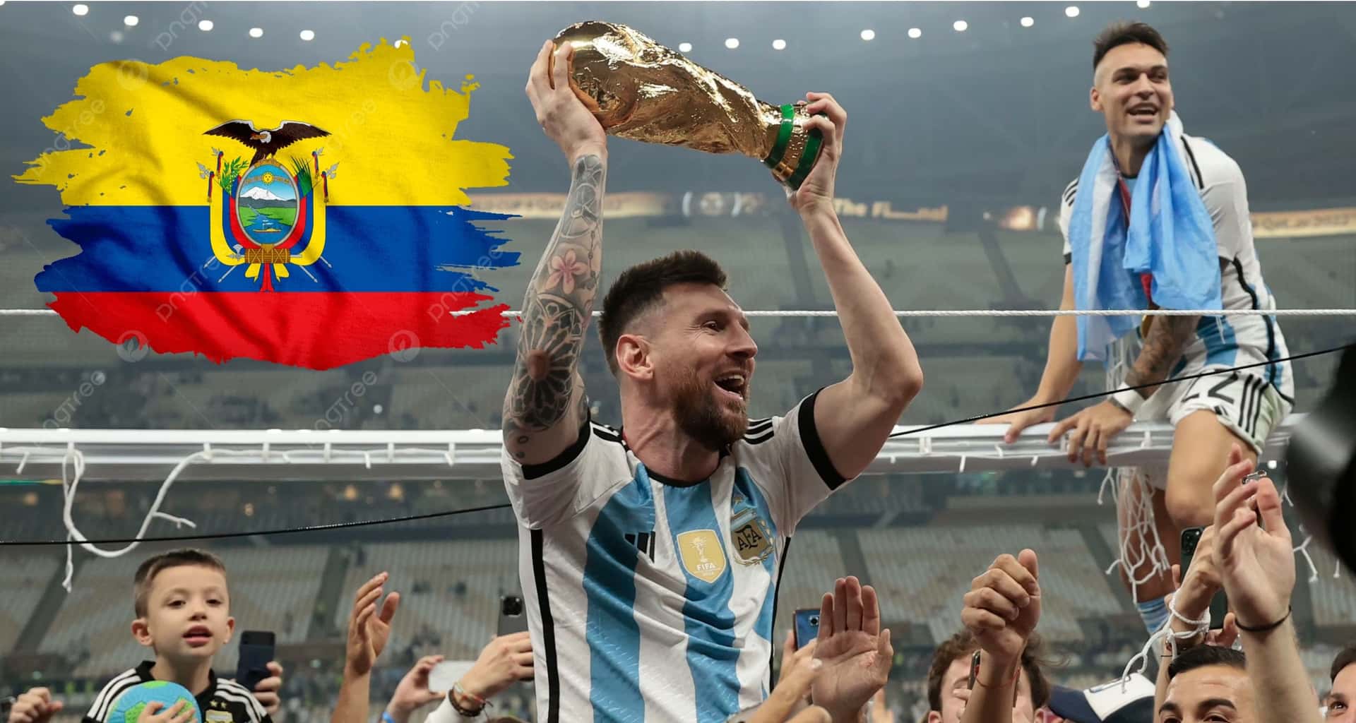 El jugador le ganó la final a Lionel Messi y ahora es uno de los fijos en la Selección Ecuatoriana