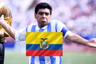 El jugador le ganó un partido a Diego Armando Maradona e incluso conversó con él