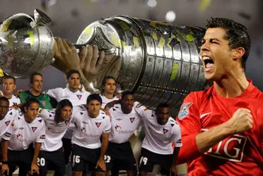 El jugador de Liga de Quito al que Cristiano Ronaldo le pidió la camiseta