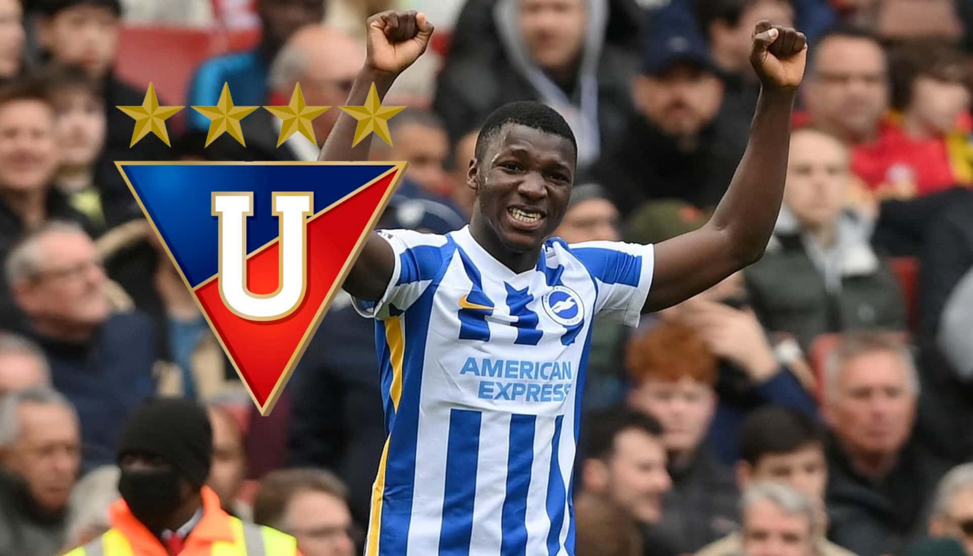 El jugador de Liga de Quito confesó que hizo dupla con el ecuatoriano Moisés Caicedo