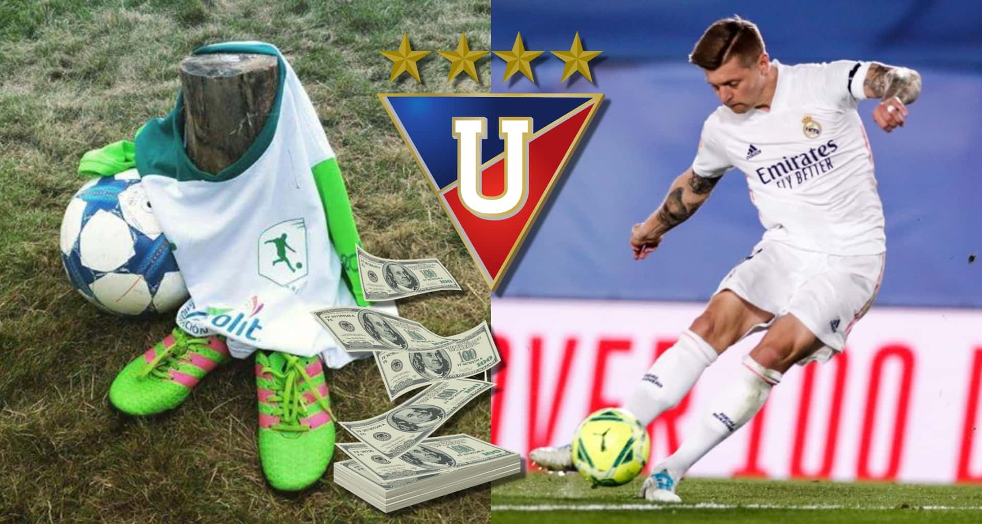 El jugador en Liga de Quito no dio una y tuvo que salir por paquete, hoy la rompe y tiene una pegada exquisita