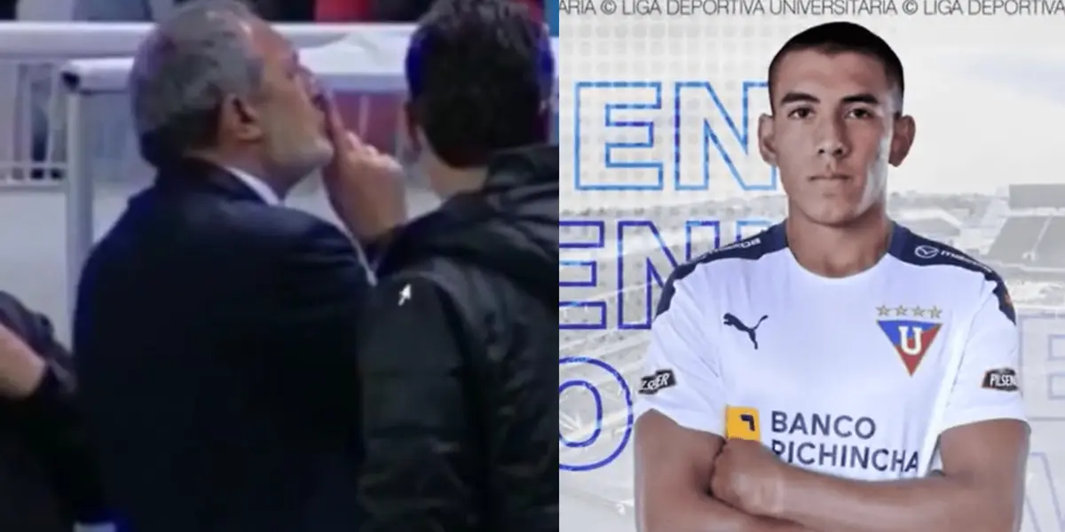 El jugador de Liga de Quito habló sobre la presión de la hinchada y como reacciona ante las críticas