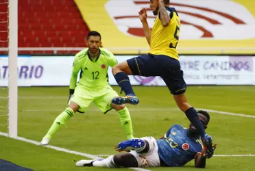 El jugador de Liga de Quito se puso por primera vez la camiseta de la selección ecuatoriana