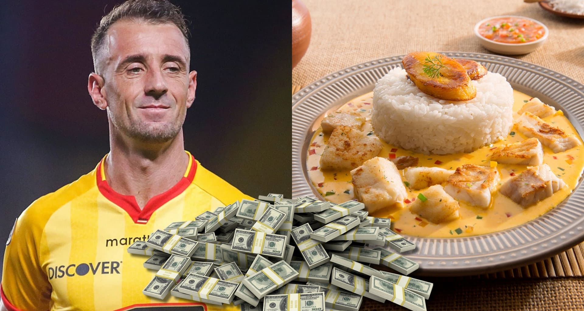 El jugador llegó a estar peleando el puesto con Damián Díaz en Barcelona SC, pero su carrera empezó a ir en picada y actualmente tiene un negocio de comida