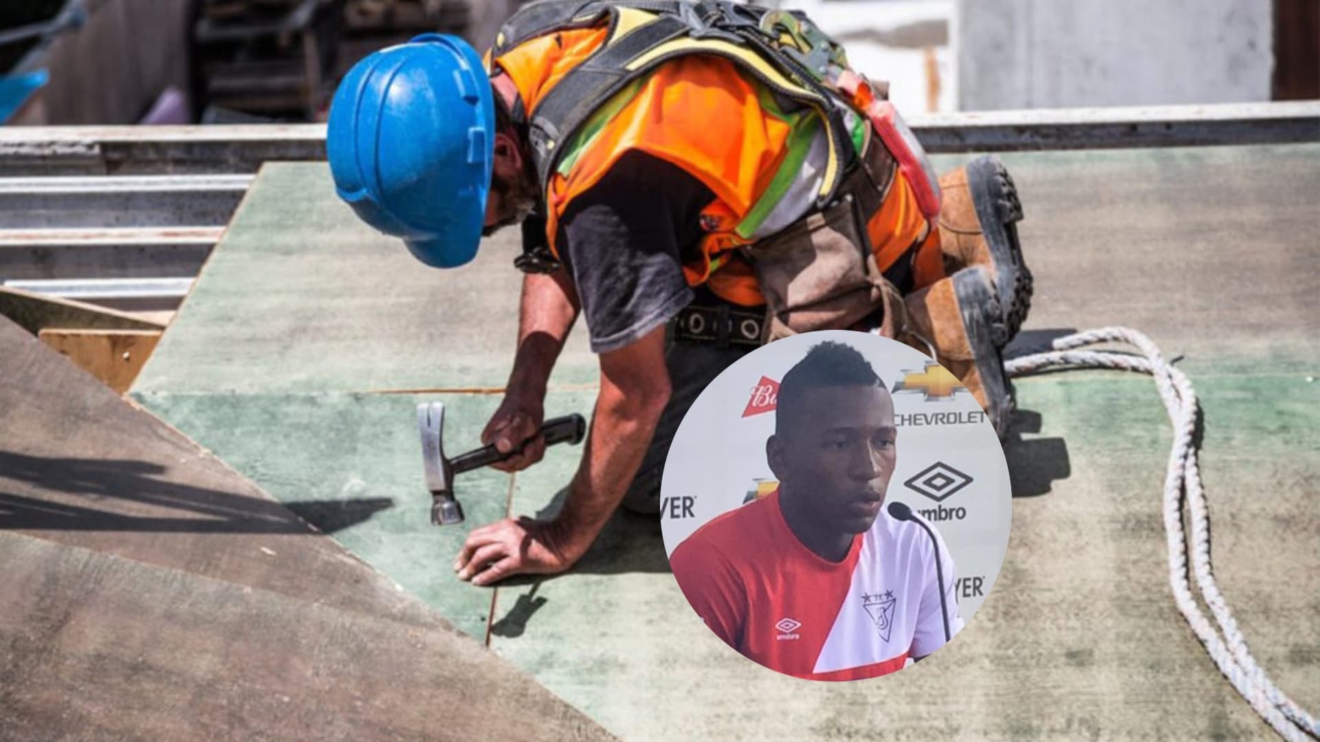 El jugador no ha olvidado todo el talento que tenía con la pelota, está actualmente en Segunda Categoría