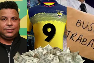 El jugador pintó para crack y se perfilaba para delantero de la Selección Ecuatoriana, pero ahora está en búsqueda de un nuevo trabajo