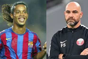 El jugador que apareció con Ronaldinho, subió su foto a las redes sociales