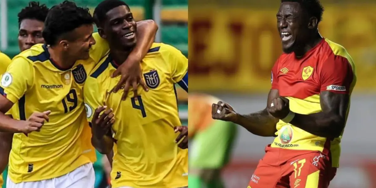 El jugador que cambió completamente su físico para jugar el mundial Sub 20 con Ecuador
