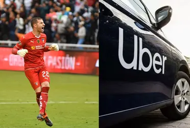 El jugador que compartió vestuario con Adrían Gabbarini, pero ahora es chofer de Uber