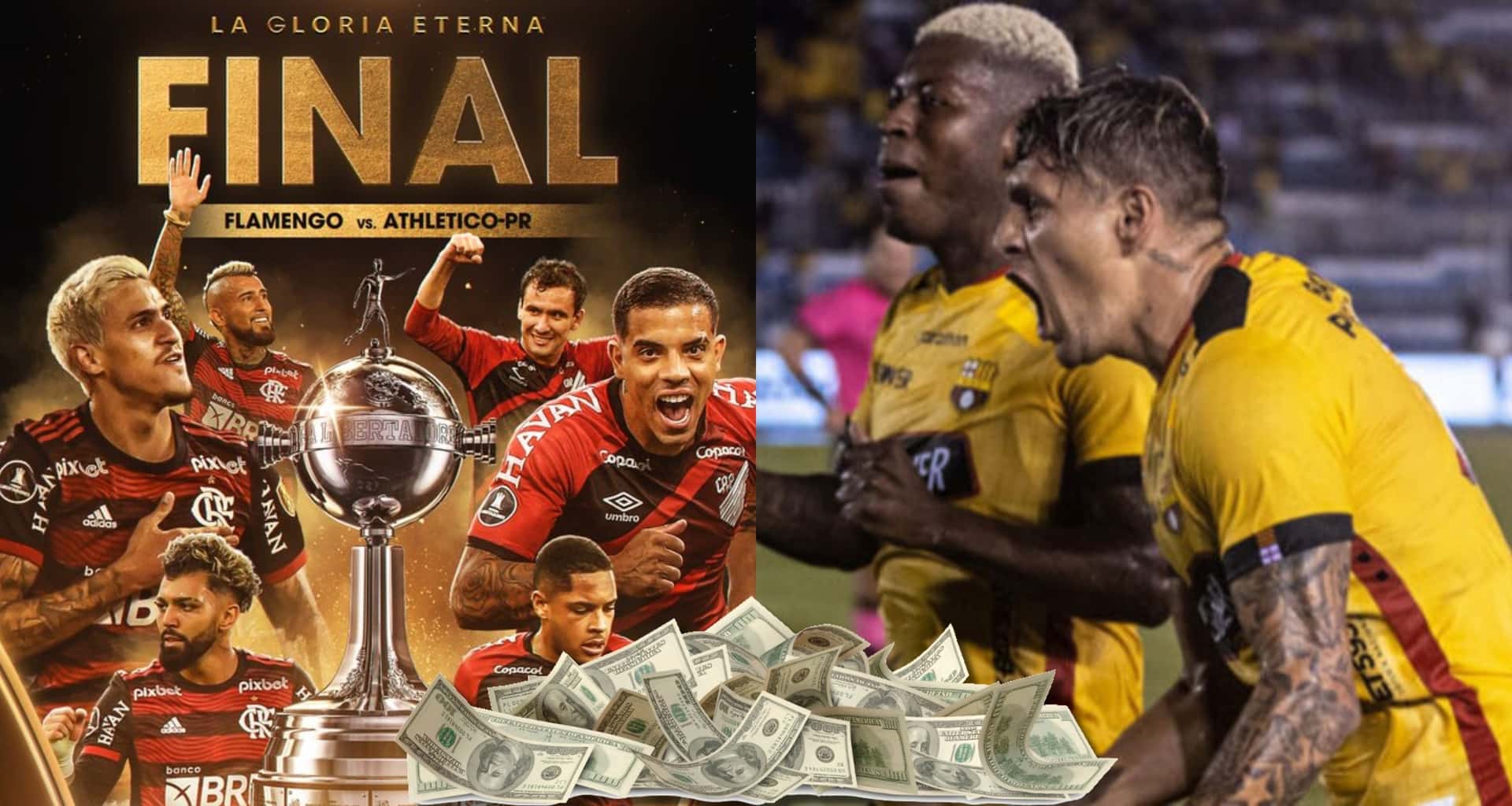 El jugador que estuvo en Barcelona SC pero no le dieron la oportunidad y hoy vale una fortuna, además jugará la final de la Libertadores en el Monumental